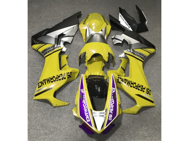 2017-2023 Jaune Brillant & Violet CBR1000RR Carénage Moto