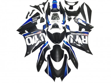 2017-2023 Noir Mat & Bleu GSXR 1000 Carénage Moto