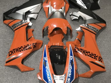 2017-2023 Orange Brillant & Bleu CBR1000RR Carénage Moto